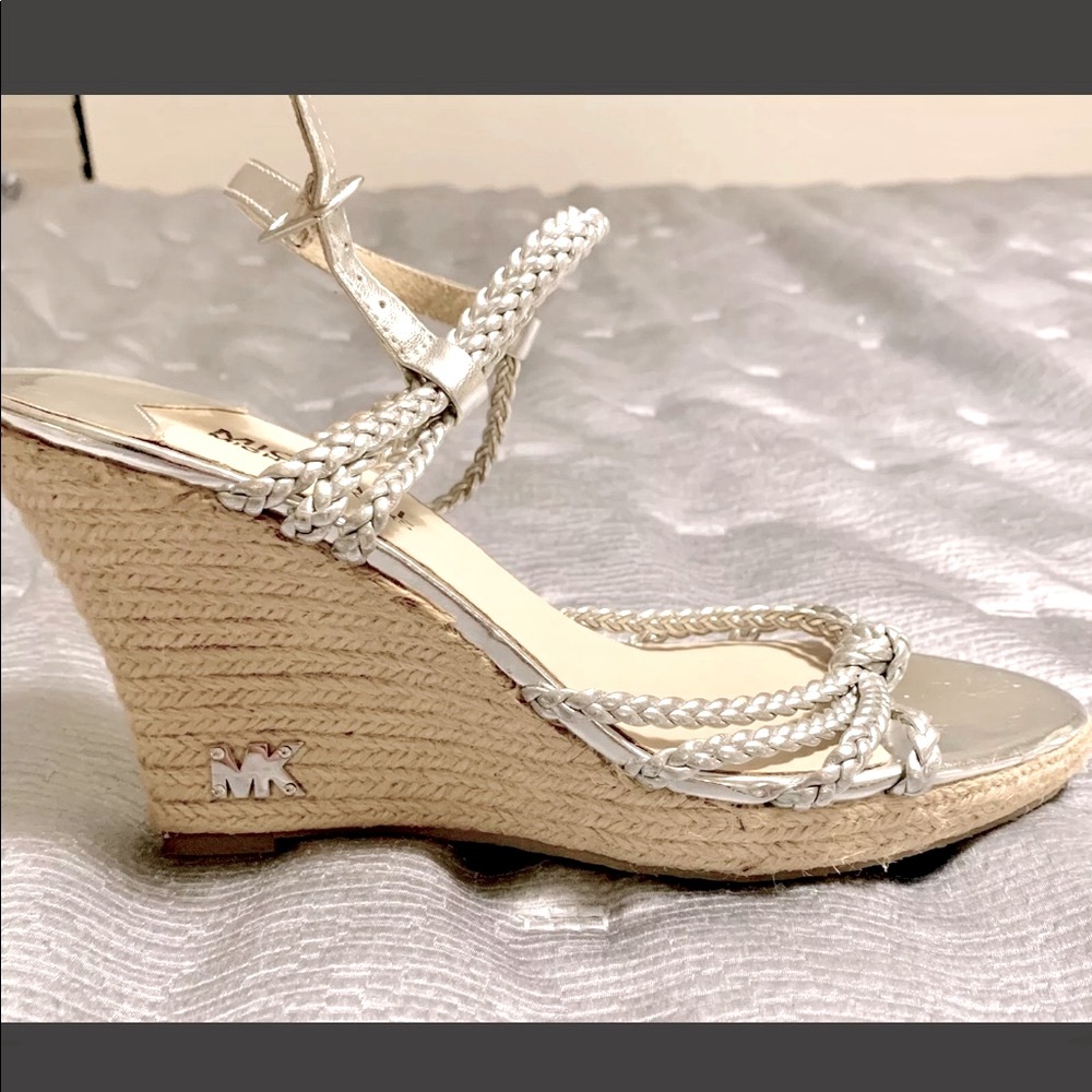 Michael Kors Espirales High Chunk Heel Sandals